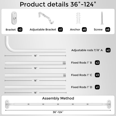 Wolistsa easy-installation guide helps quick setup and clean lines.