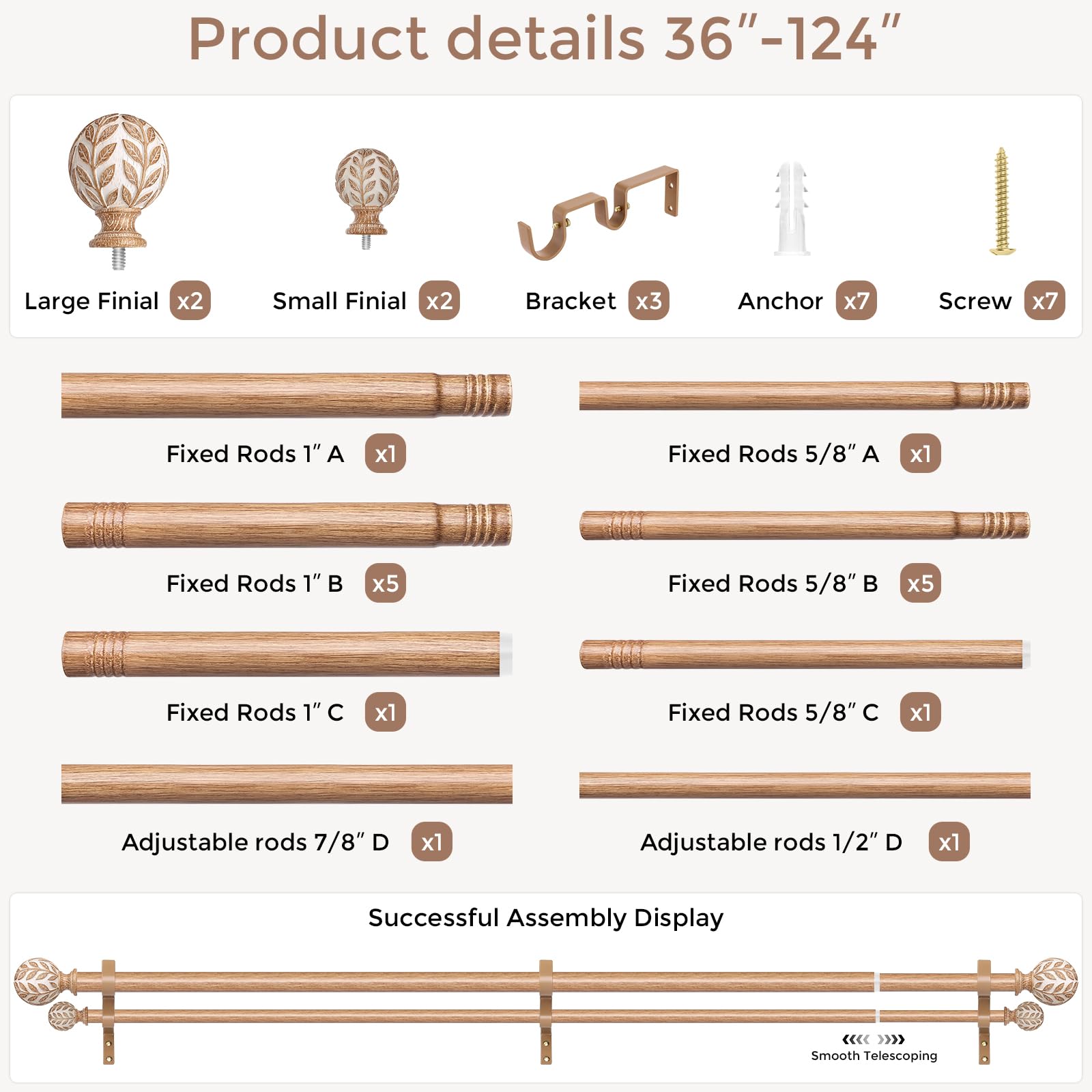 Wolistsa extendable coverage from 4 to 12 inches beyond frame.