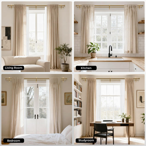 Wolistsa brackets and screws enable quick secure installation.