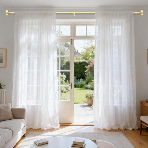 Wolistsa versatile curtain rod for bedrooms, living rooms, and more.