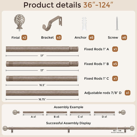 Wolistsa wide coverage solution for diverse window sizes.