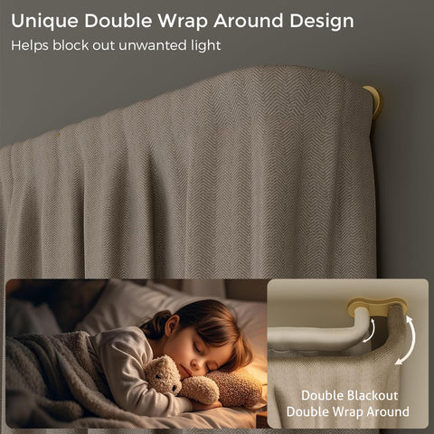 Wolistsa wrap-around brackets secure sturdy end supports.