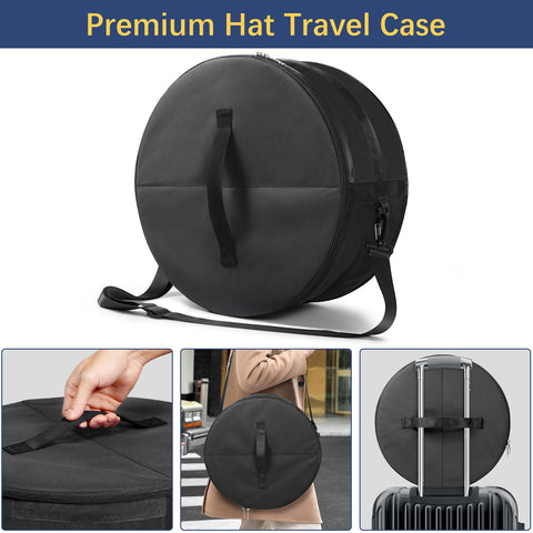 WOMACO hat box with durable 900D exterior for long-lasting use.