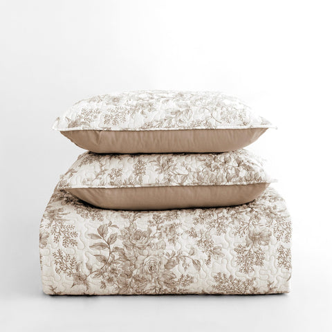 Wonderful Spring Fresh Quilt care shot emphasizing machine washable convenience