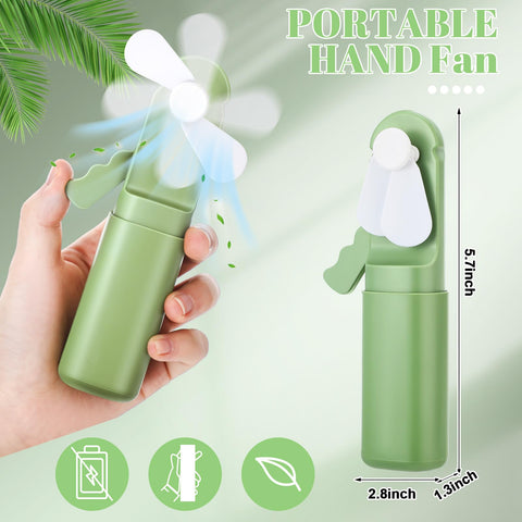 Wonderjune pocket-size manual fan no battery offers instant relief on hot commutes.