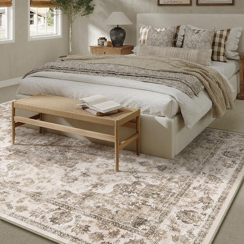 WondRg 8x10 rug close-up texture highlights soft microfiber and durability.