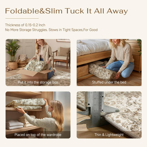 WondRg 8x10 rug entryway placement showing versatility.