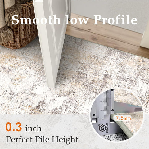 WondRg fade-resistant indoor rug maintains colors.