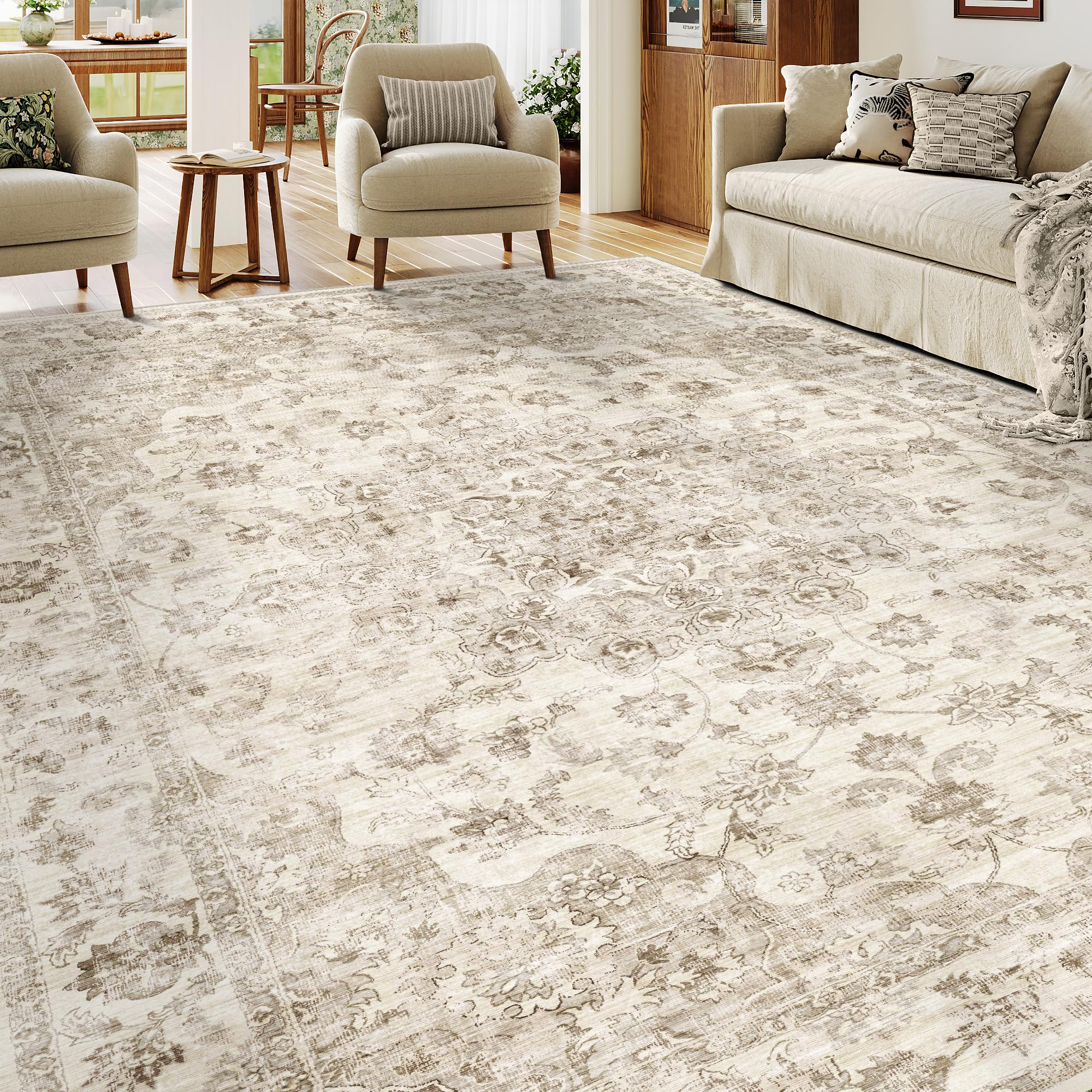 WondRg floral pattern detail enhances vintage decor without overpowering space.