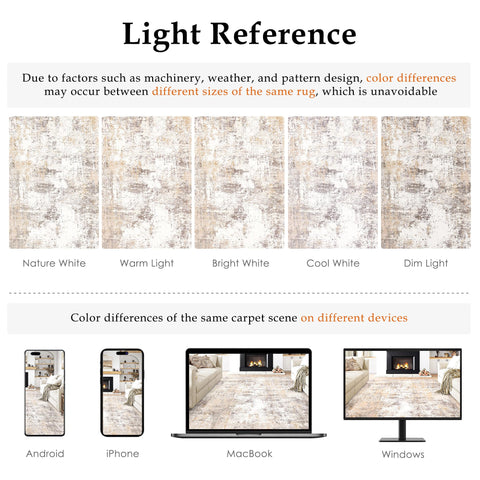 WondRg lightweight rug, easy care for fast setups.