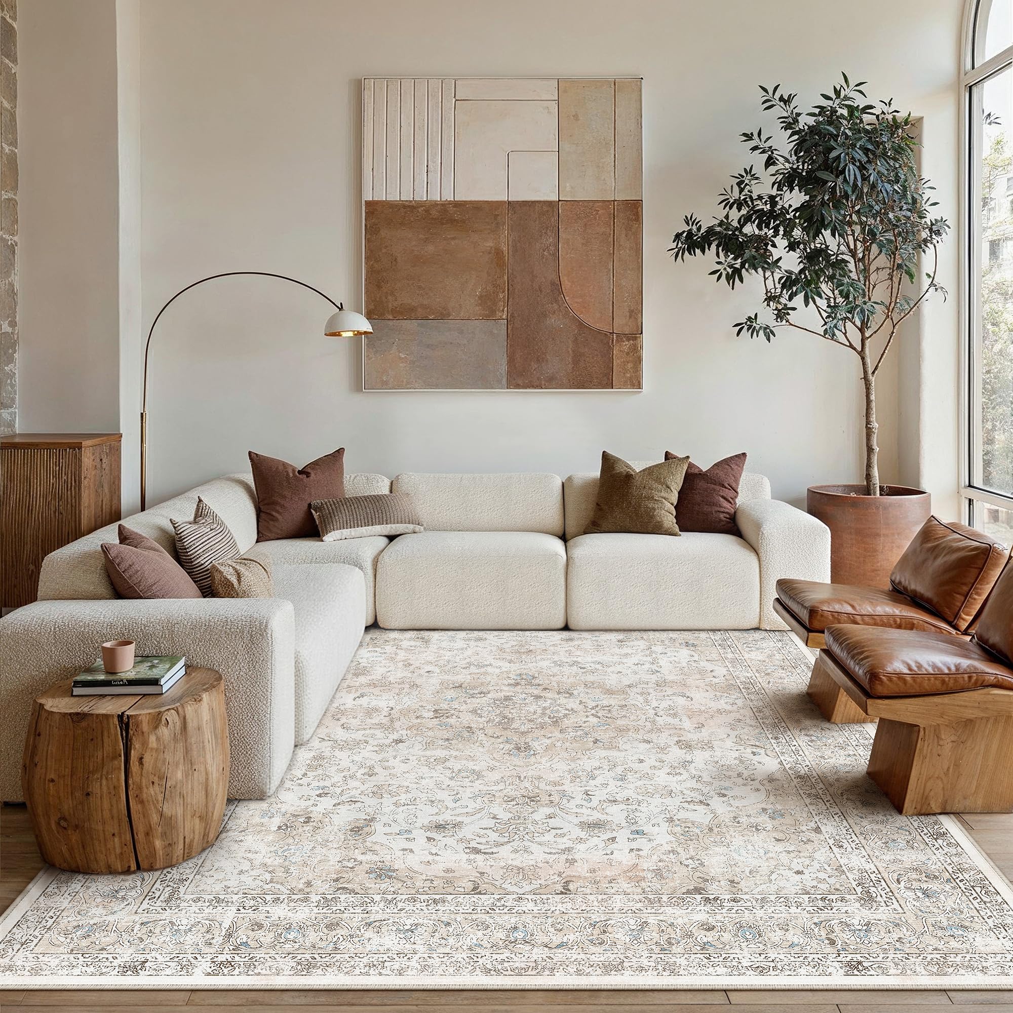 WondRg soft low-pile rug offers cloud-like comfort underfoot