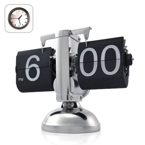 WoneNice clock side view showcasing compact desk-friendly profile.