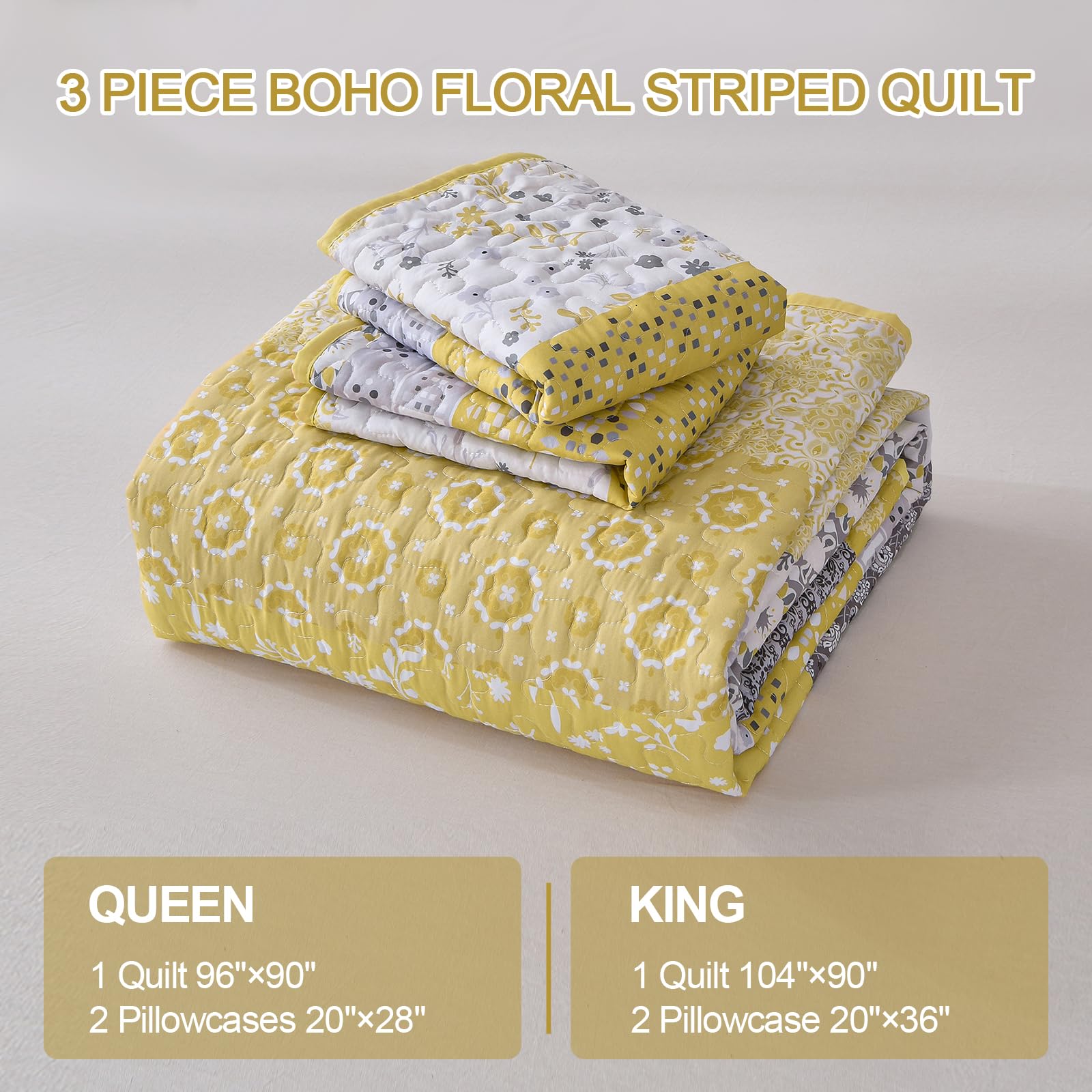 WONGS BEDDING easy care quilt is machine washable and quick to dry