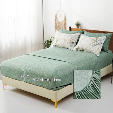 WONGS BEDDING fitted sheet 60x80 with 12 inch pocket for secure fit.
