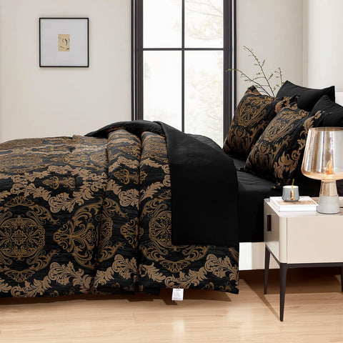 WONGS BEDDING king fitted sheet closeup showing secure elastic and snug fit for every night comfort.