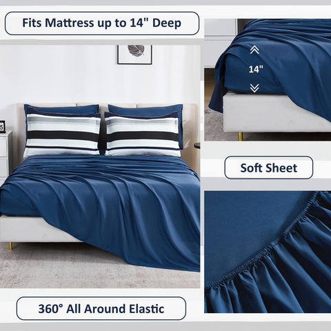 WONGS BEDDING pillowcases provide snug fit and soft-touch fabric for morning comfort.