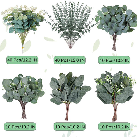 WONICE seeded stems small branch 10in add variety to table decor and DIY projects.