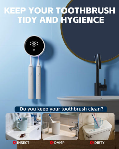 WONICO dual-mode cleaning and drying for shared bathrooms.