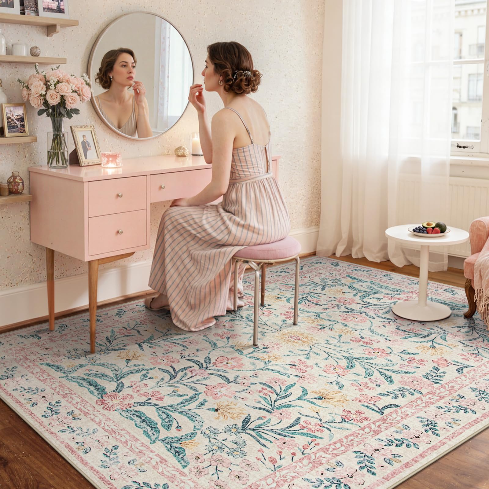 Wonnitar foldable rug rolls for simple storage.