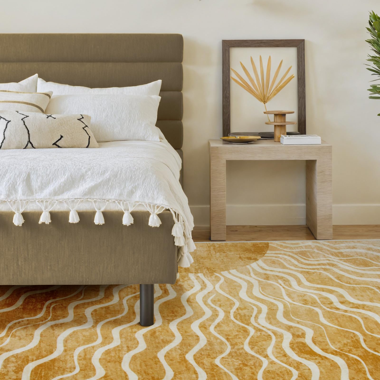 Wonnitar sun pattern design complements modern and bohemian interiors