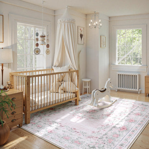Wonnitar washable rug keeps living spaces clean and fresh with easy machine washing
