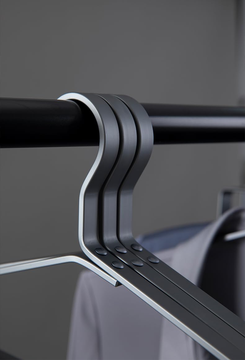 Wonqexz aluminum alloy hanger offering durable, long lasting garment care
