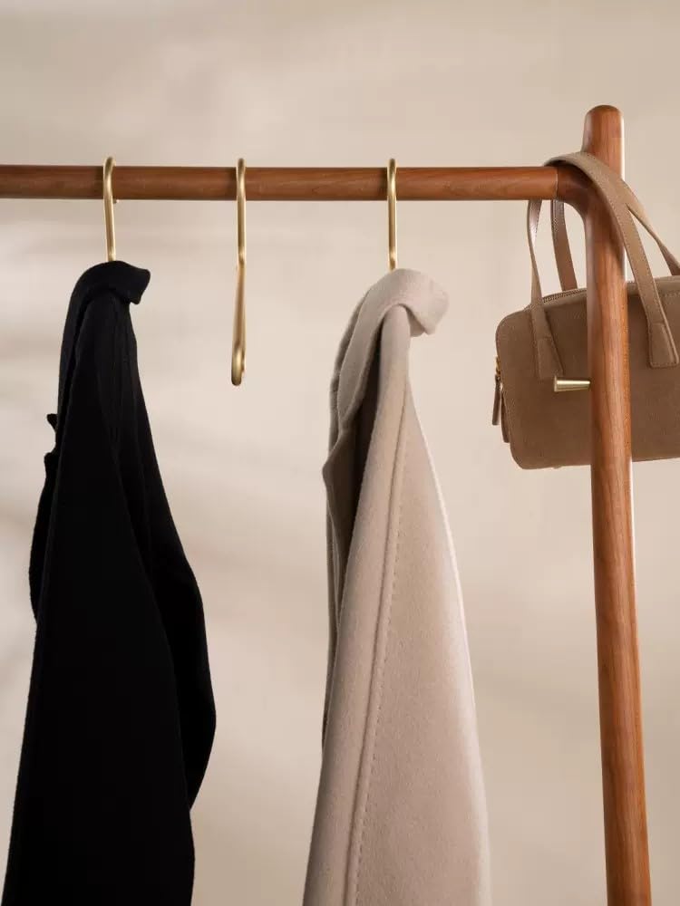 WONQEXZ durable metal construction ensures long-lasting support for heavy garments.