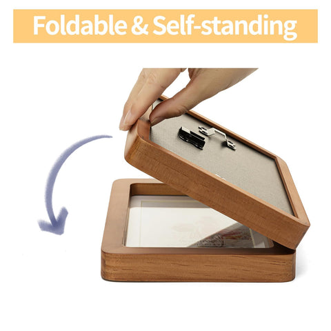 Wontree frame supports horizontal or vertical wall mounting