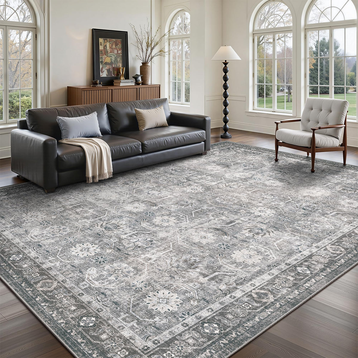 Woodbruy 8x10 rug with soft texture for cozy feet in living rooms