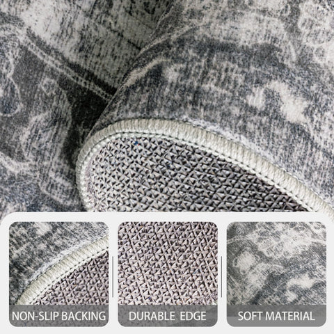 Woodbruy dining room area rug enhances everyday meals and gatherings