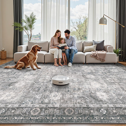 Woodbruy foldable rug easily folds for storage during moves