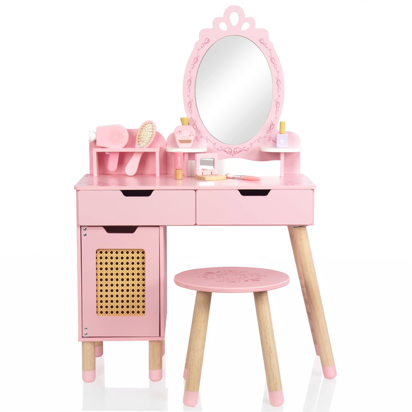WOODENFUN morning-play setup inspires role-play and storytelling during pretend routines