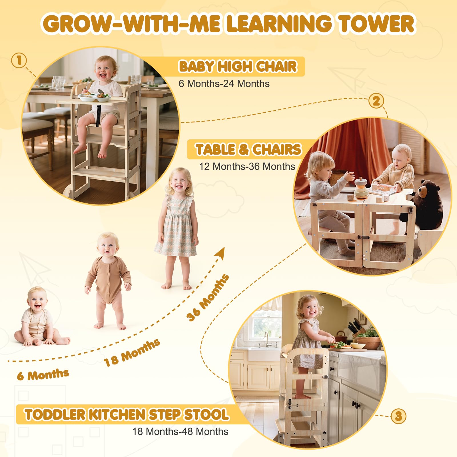 Woodure table and chair conversion showing versatile learning space