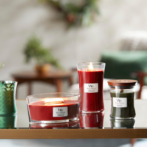 WoodWick Cinnamon Chai cozy room ambiance and design