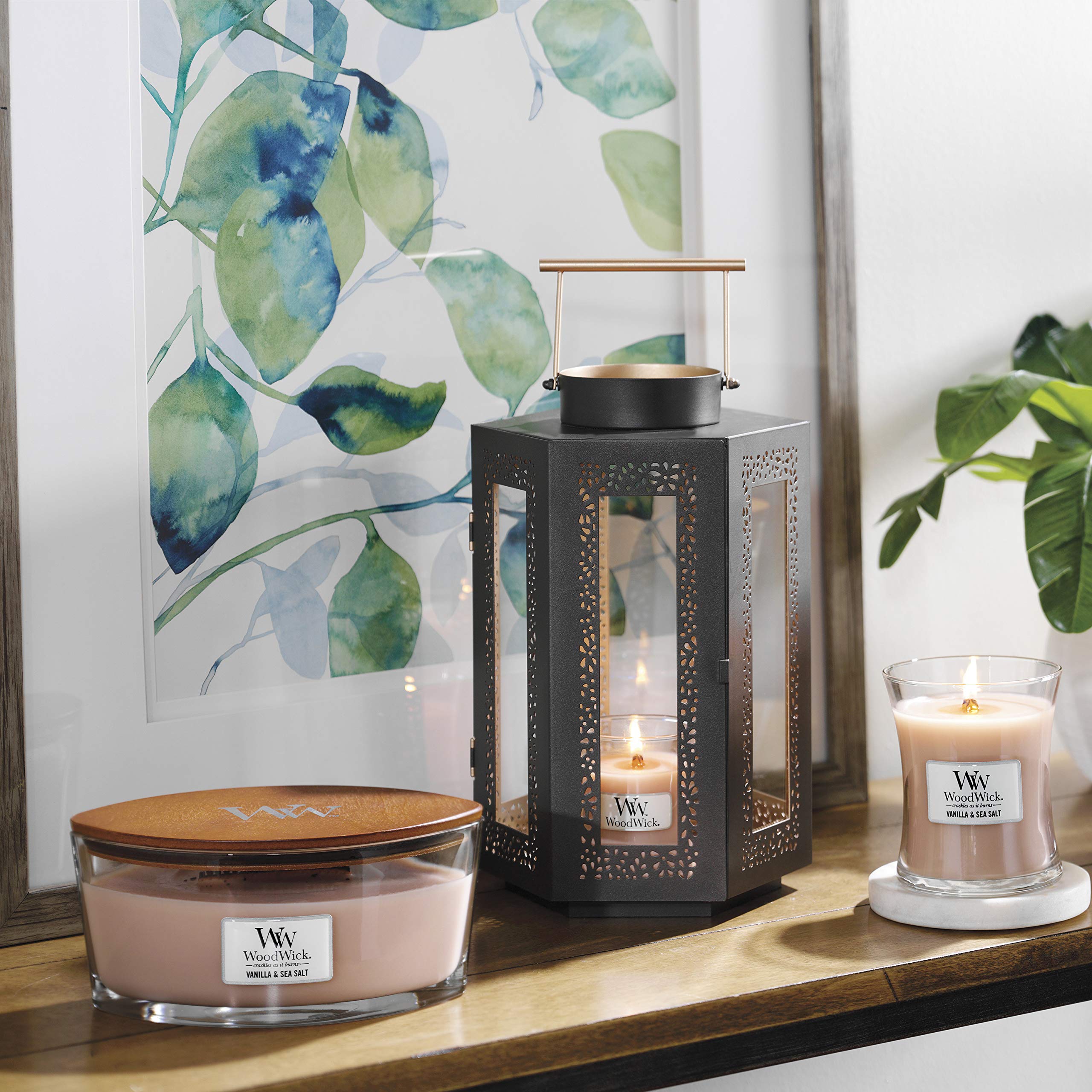 WoodWick Ellipse candle elevates any room with a sculptural design.