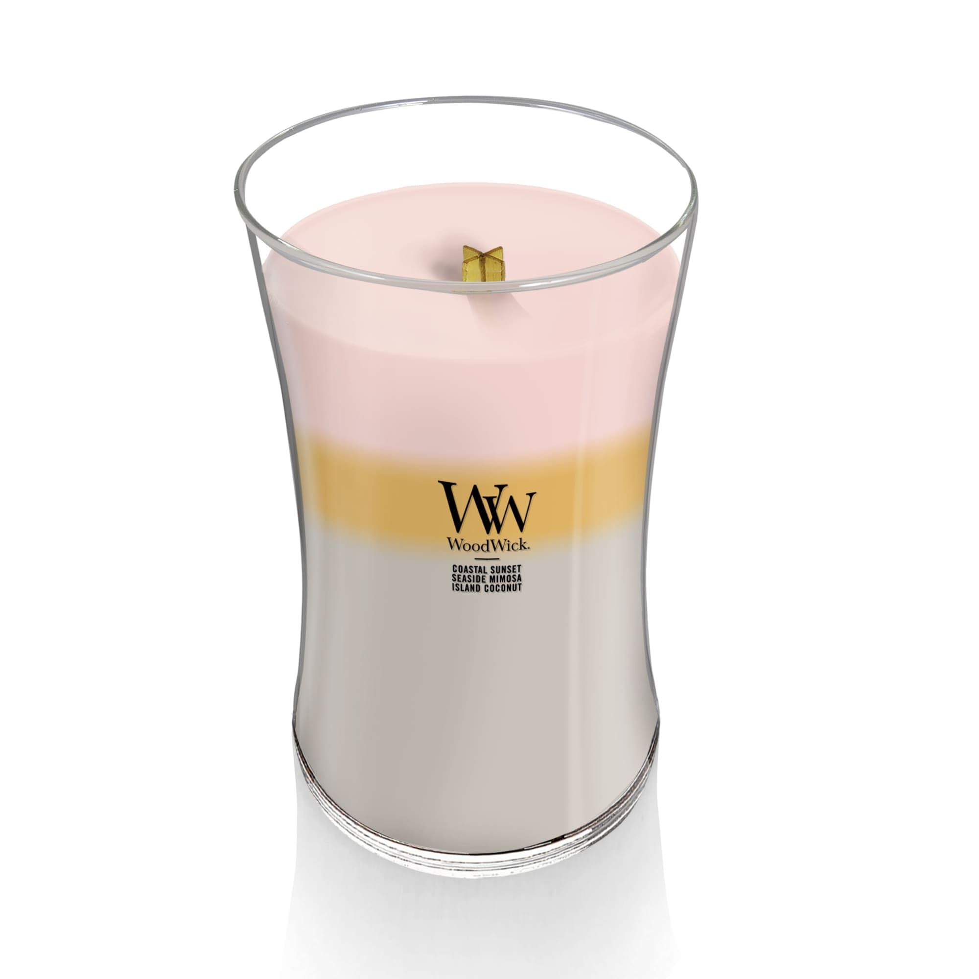 WoodWick Island Getaway Seaside Mimosa adds citrus sparkle for gatherings