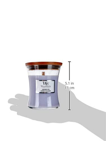 WoodWick USA-made soy wax jar candle highlighting craftsmanship.