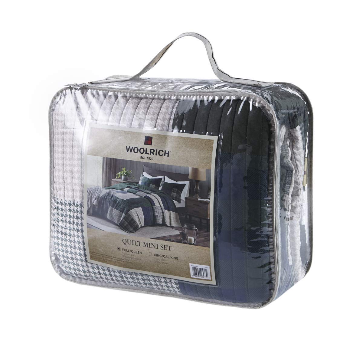 Woolrich Mill Creek bedding decor inspiring cozy cabin ambiance