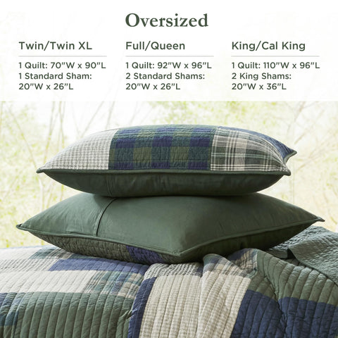 Woolrich Mill Creek quilt fabric woven to feel breathable and comfortable