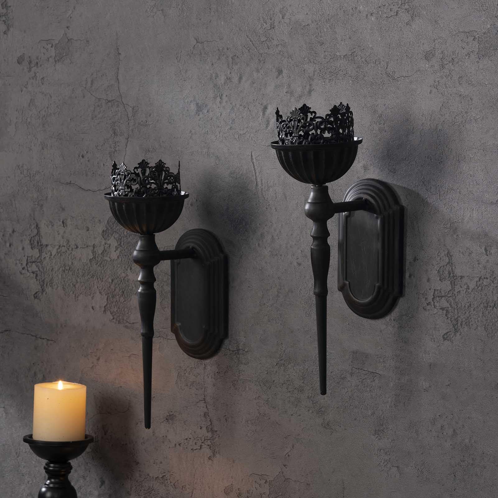Front-mount wall sconce installation by WOPARTY for a clean look