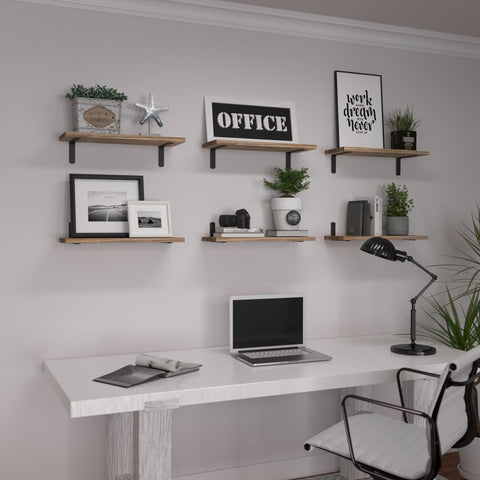WOPITUES bathroom-friendly wall shelf mounted for handheld essentials