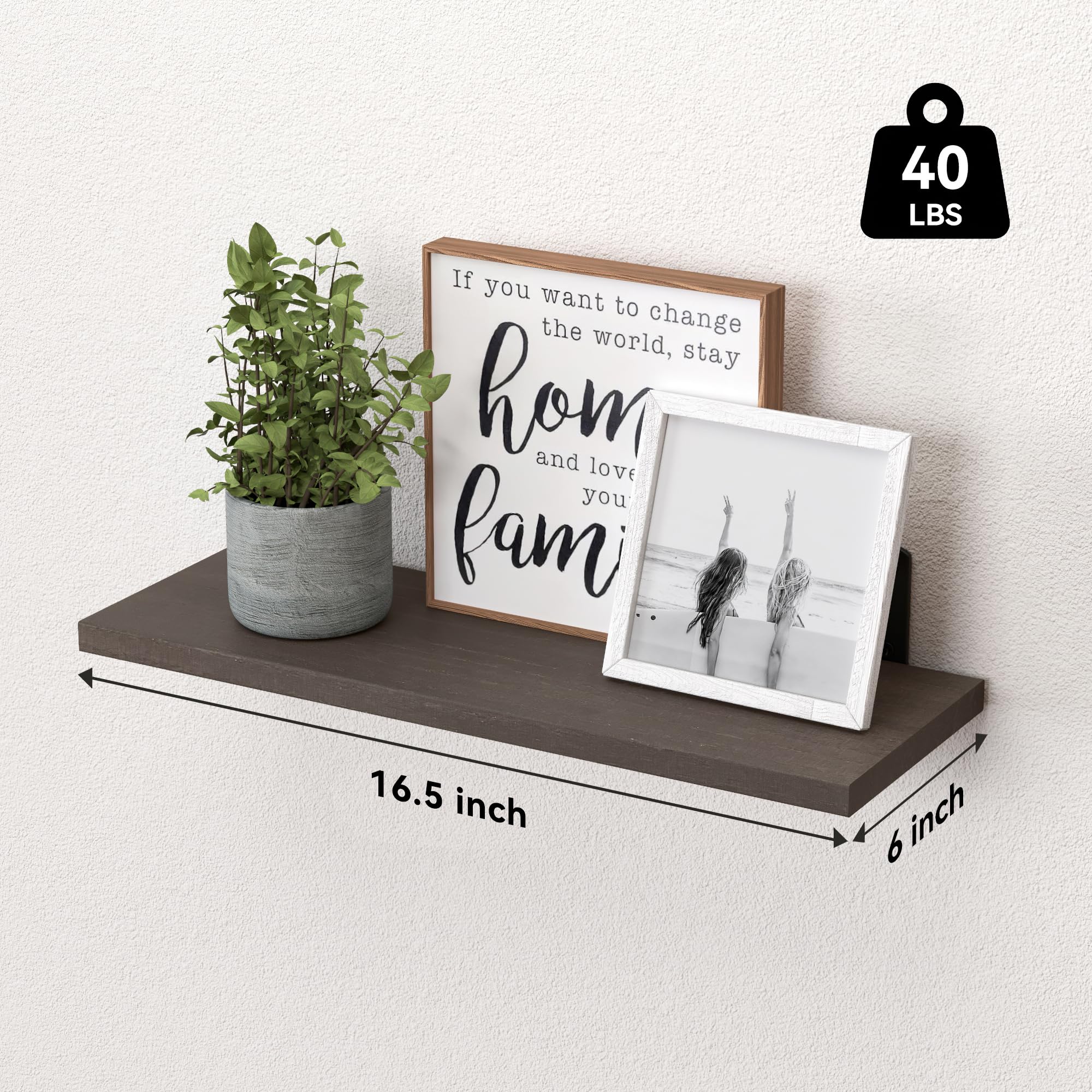 WOPITUES corner shelf fits small spaces for display.