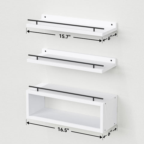 WOPITUES cube shelf adds geometric display while boosting storage options.