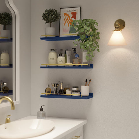 WOPITUES shelf display showcasing art and photo frames