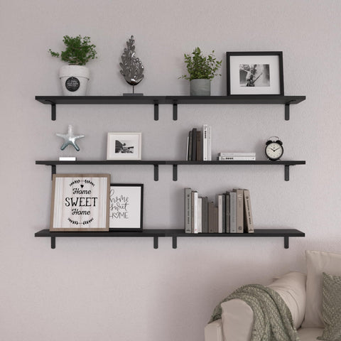 WOPITUES sturdy brackets support daily items with solid 40 lb capacity.