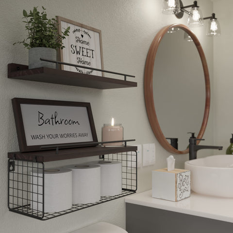 WOPITUES easy wall-mount installation minimizes wall damage during setup.