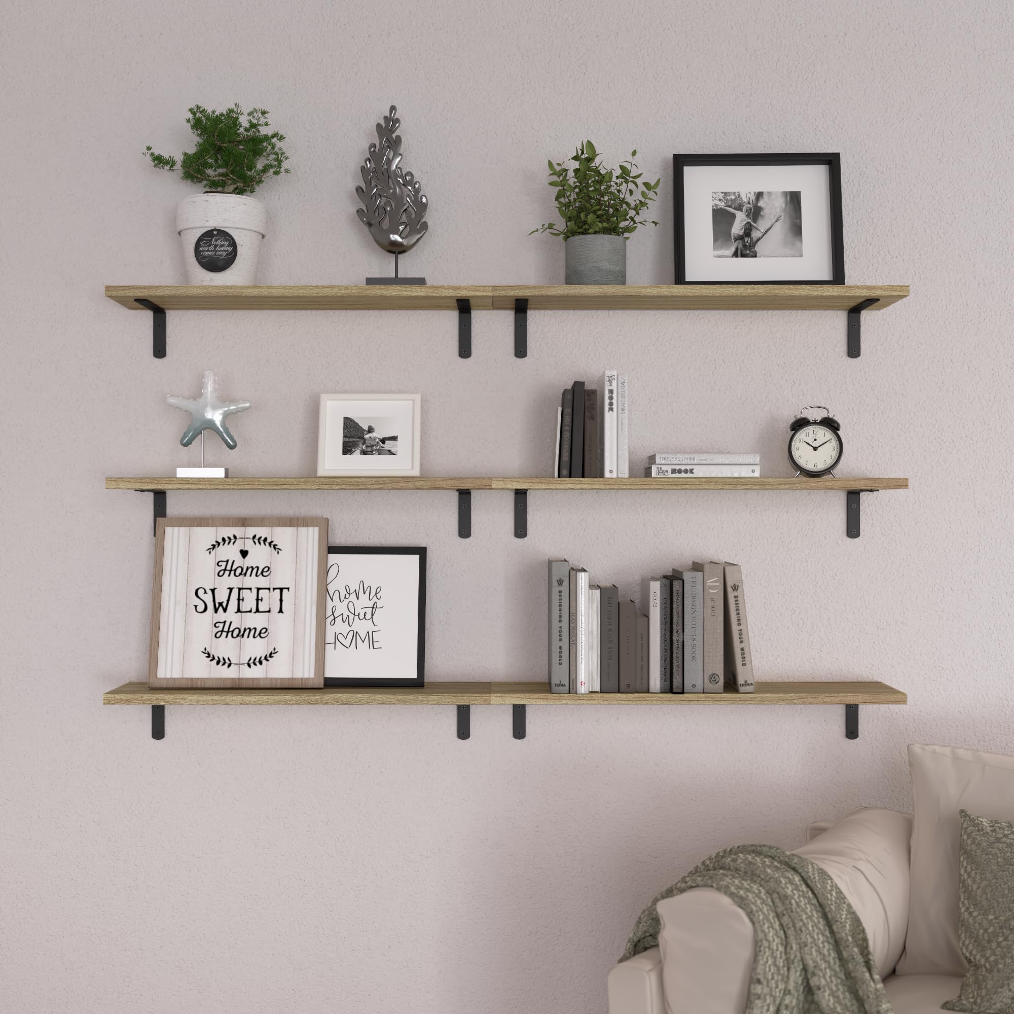 WOPITUES wall-mounted design maximizes space in compact apartments.