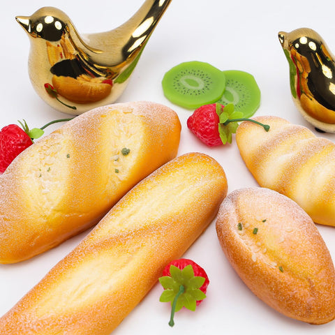 Woration lifelike bread set resists mold and deterioration in display