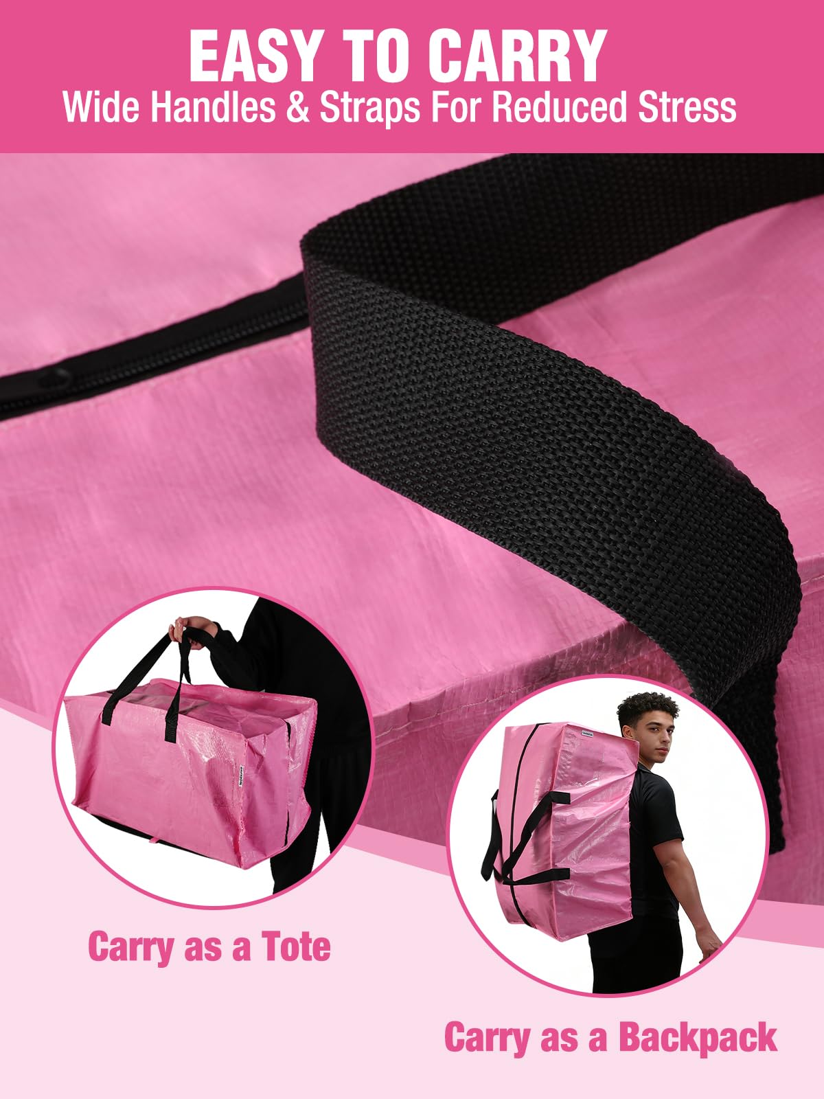 WORKPRO 23-gallon bag with dimensions 29-inch by 14-inch by 13-inch