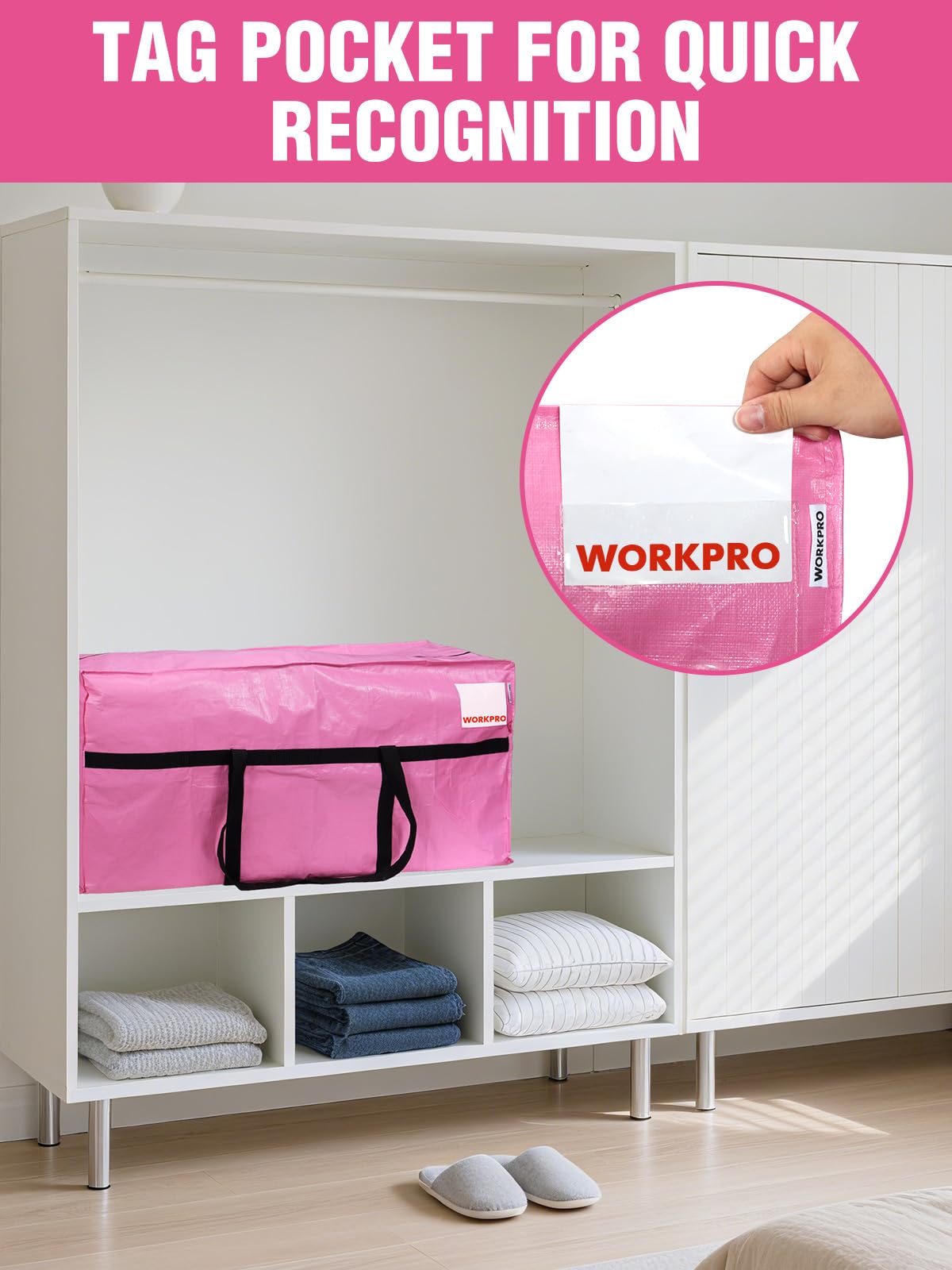 WORKPRO bag used for camping gear and travel storage